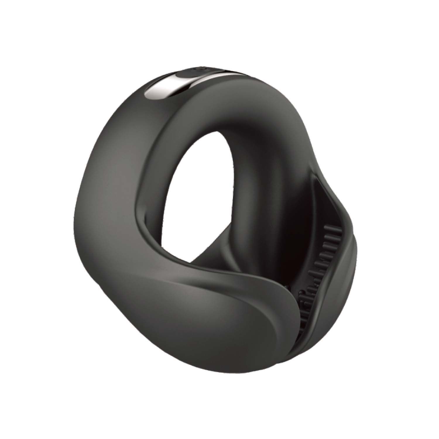 COCKPOWER SCROTUM HUGGER COCK RING-BLACK - #3168
