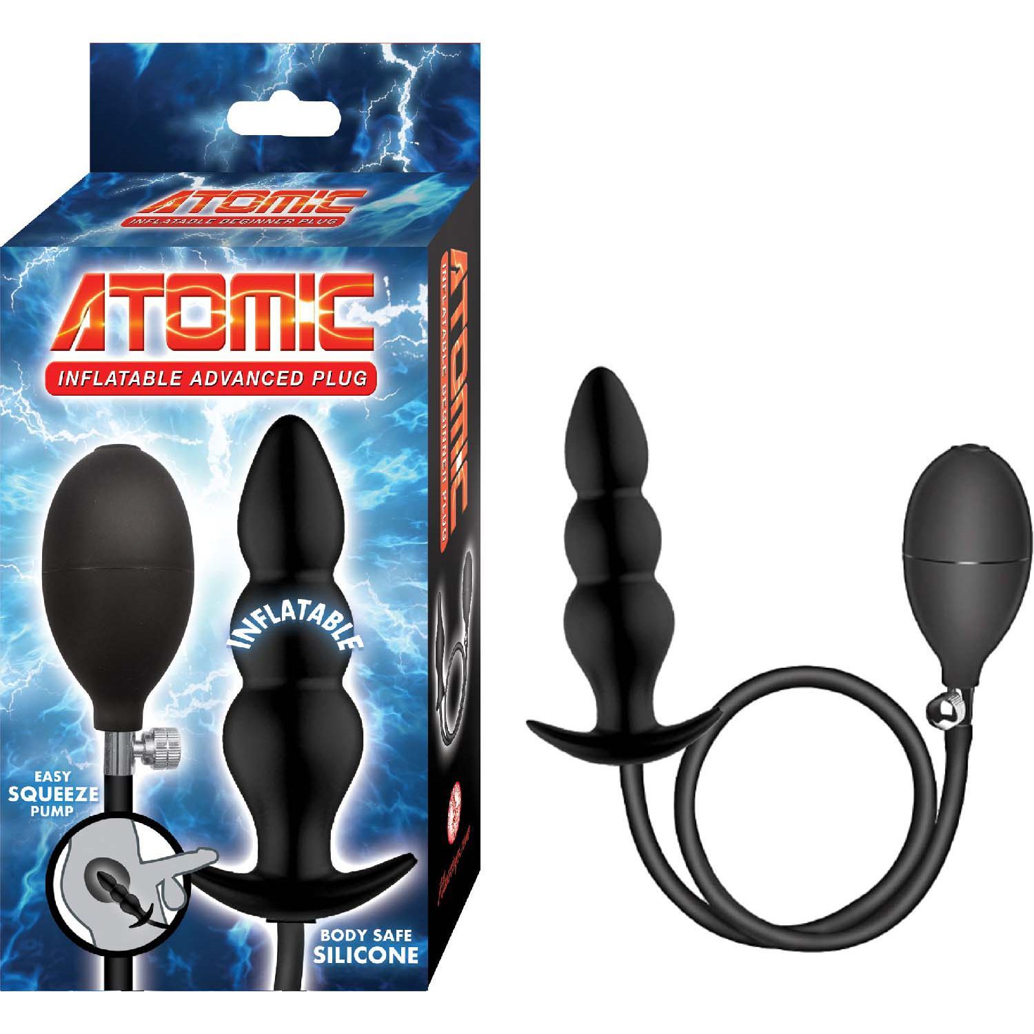 ATOMIC INFLATABLE ADVANCED PLUG-BLACK - #3257