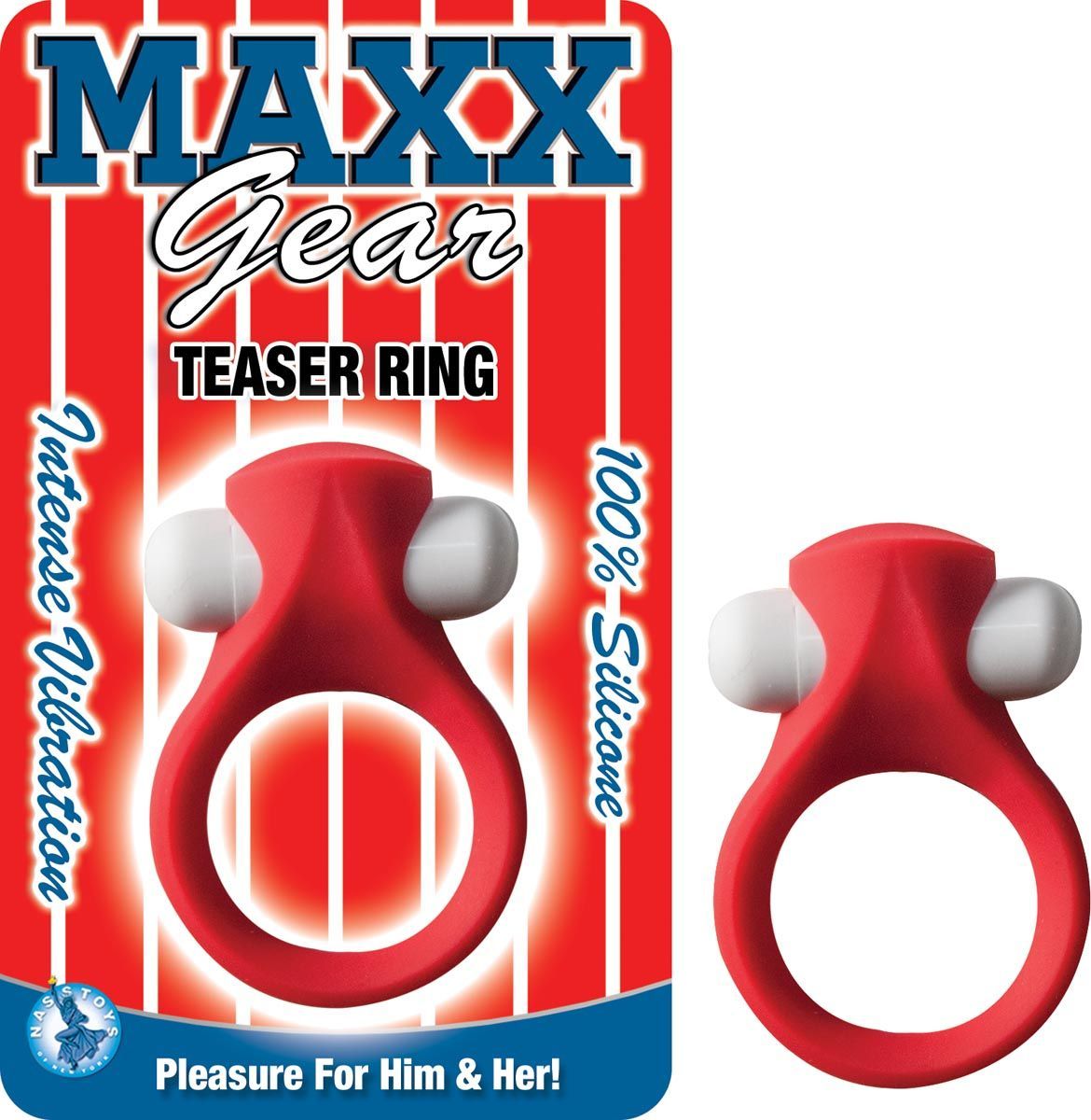 MAXX GEAR TEASER RING-RED - #2745-1