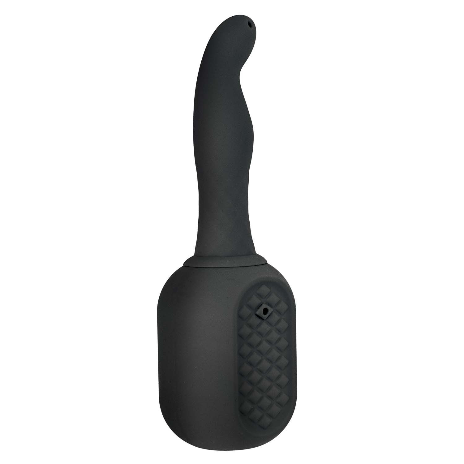 VIBRATING DOUCHE-BLACK - #3080-2