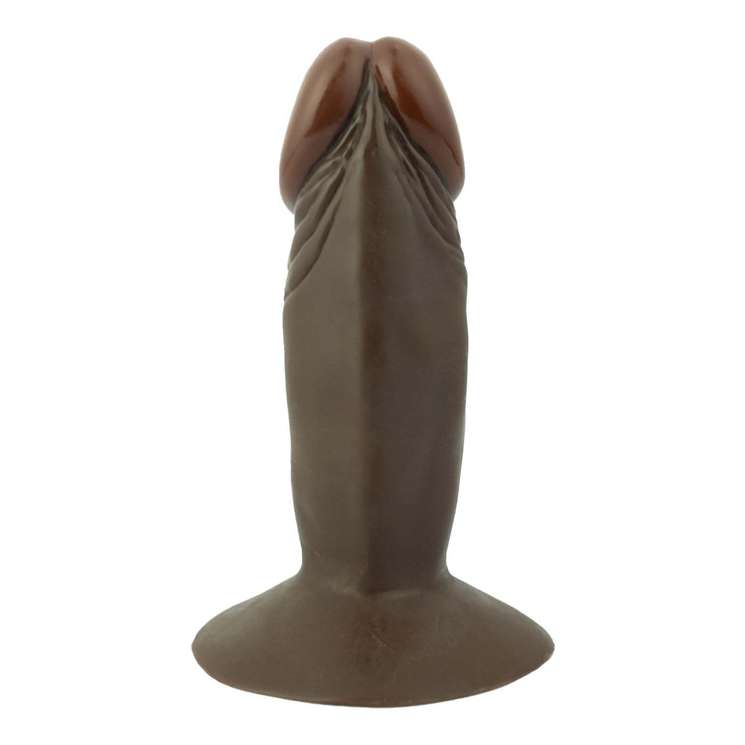 ALL AMERICAN MINI WHOPPERS 4&quot; DONG-BROWN - #2233-2