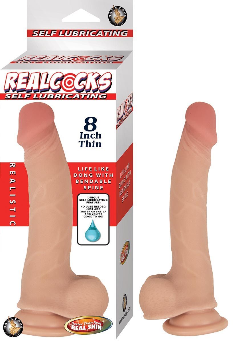 REALCOCKS SELF LUBRICATING 8&quot;-WHITE - #2935