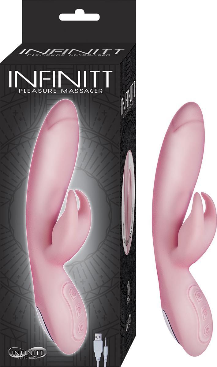 INFINITT PLEASURE MASSAGER-PINK - #2837-1