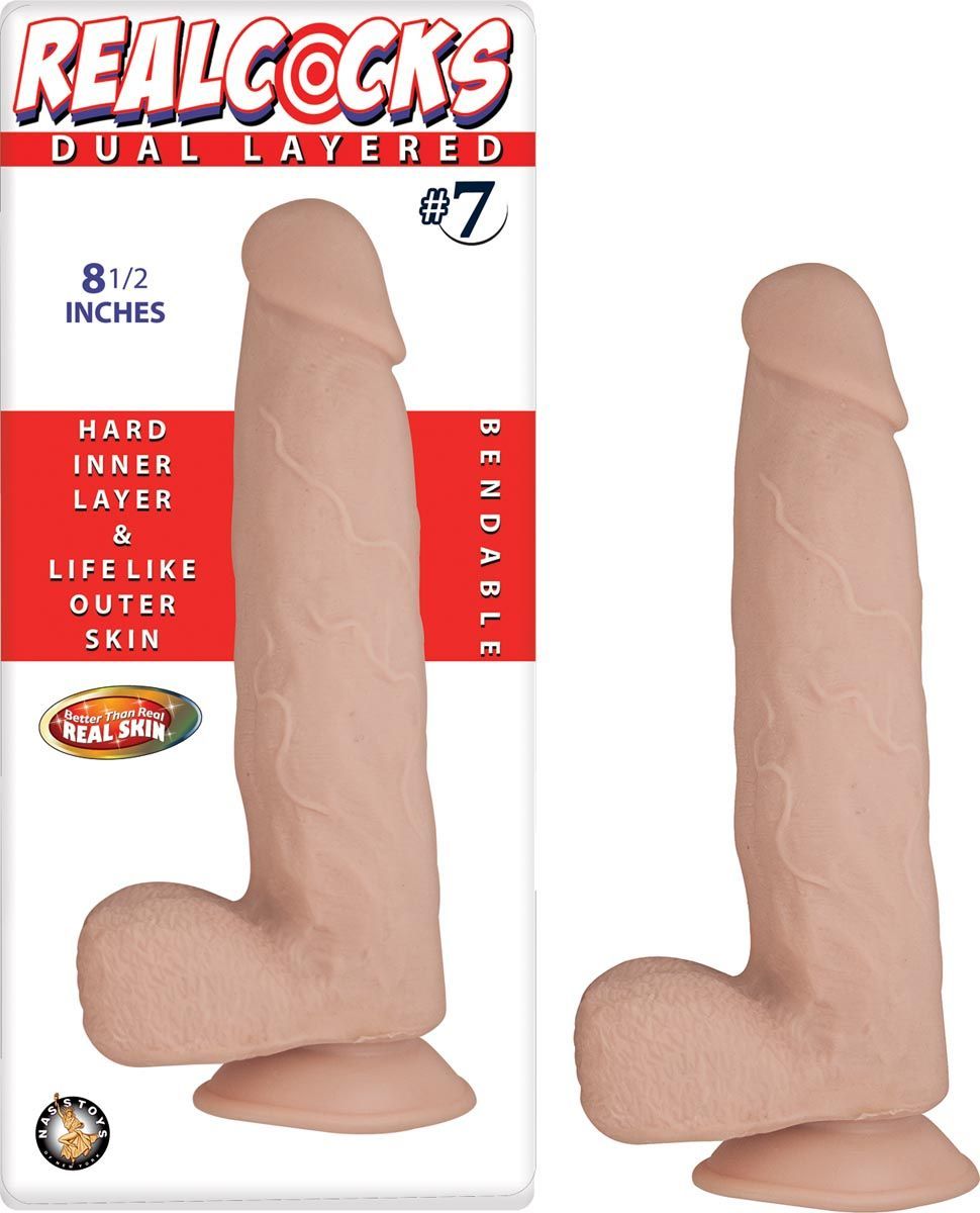 REALCOCKS DUAL LAYERED #7WHITE - #2786-1