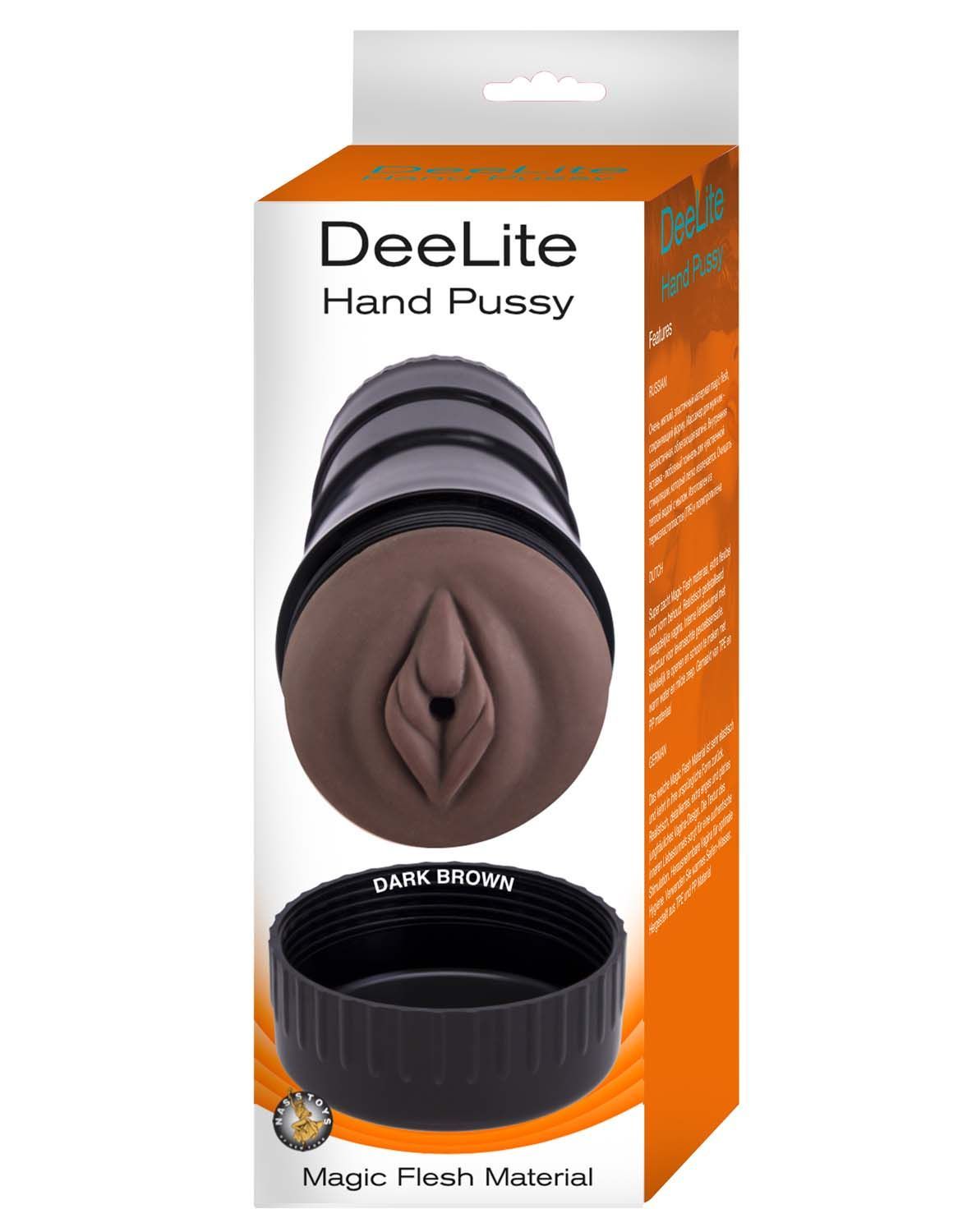 DEE LITE HAND PUSSY-DARK BROWN - #3082-2