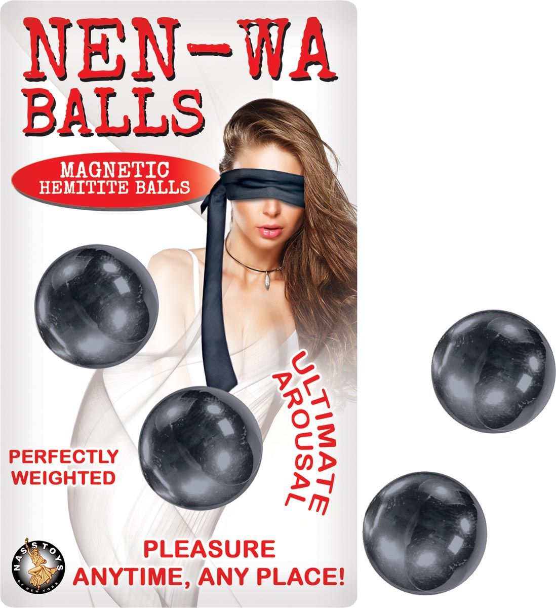 NEN-WA BALLS MAGNETIC HEMITITE BALLS - GRAPHITE - #2432
