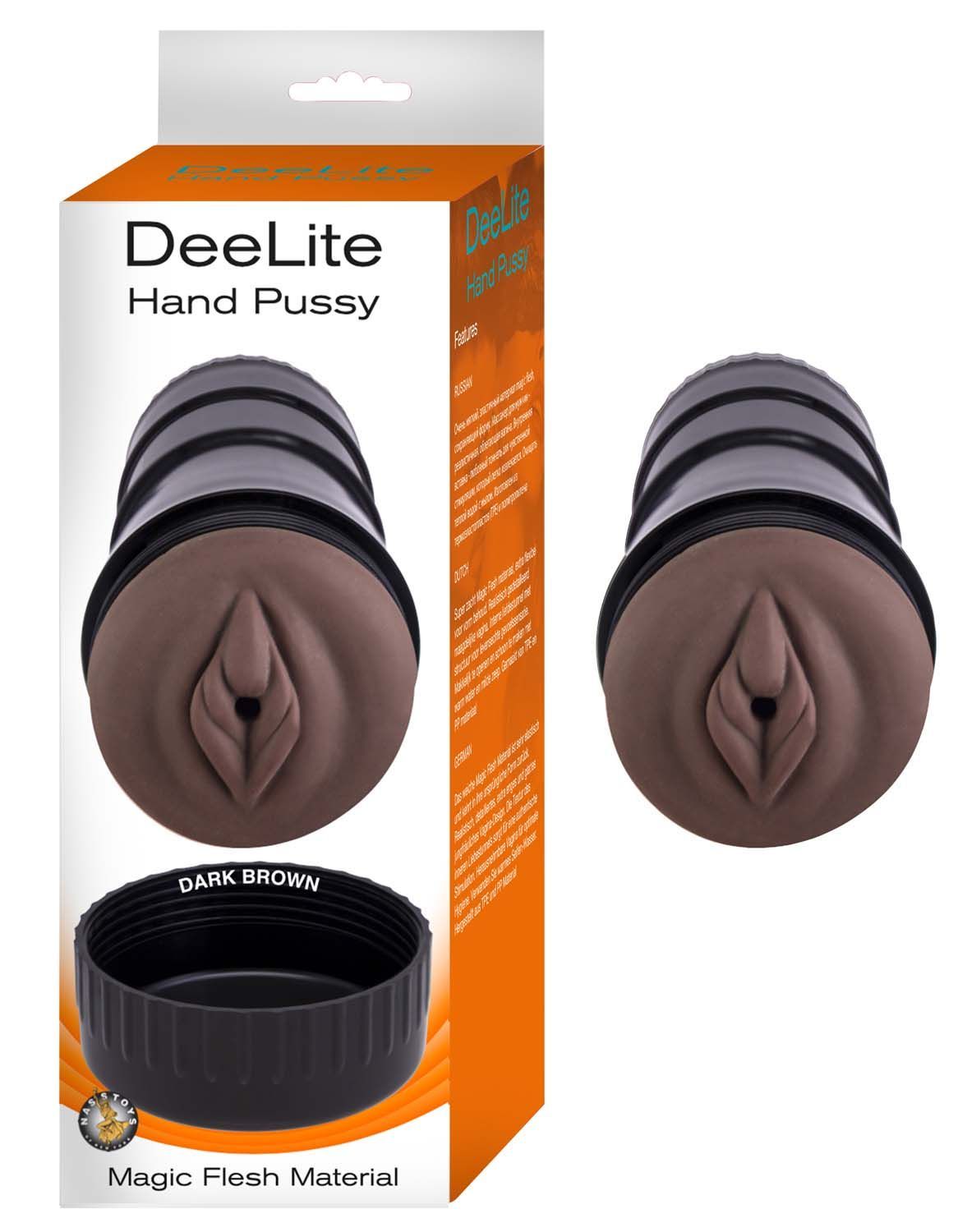 DEE LITE HAND PUSSY-DARK BROWN - #3082-2