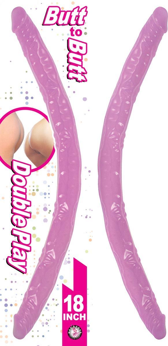 BUTT TO BUTT DOUBLE PLAY-PINK - #2828-1
