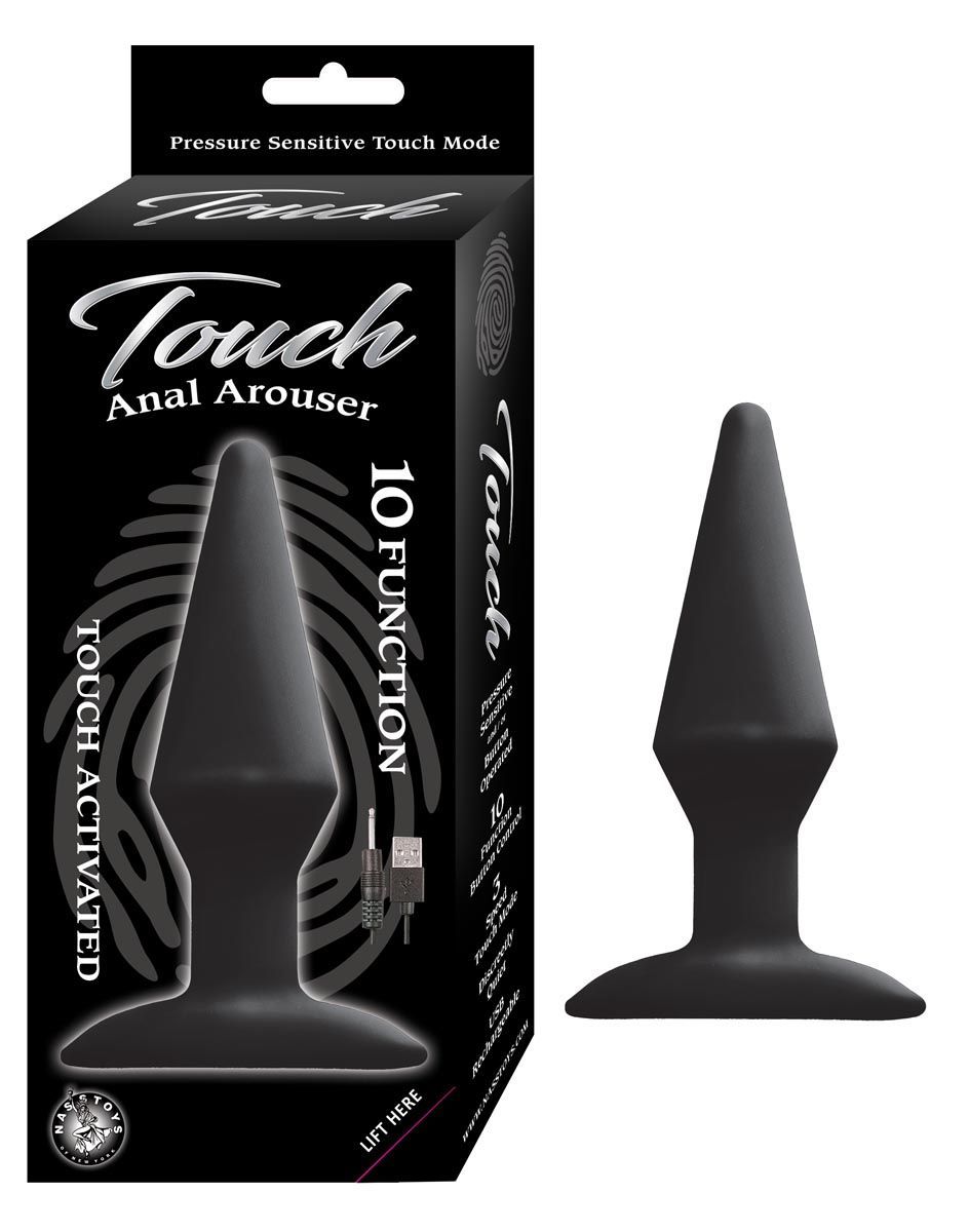 TOUCH ANAL AROUSER-BLACK - #2898-1
