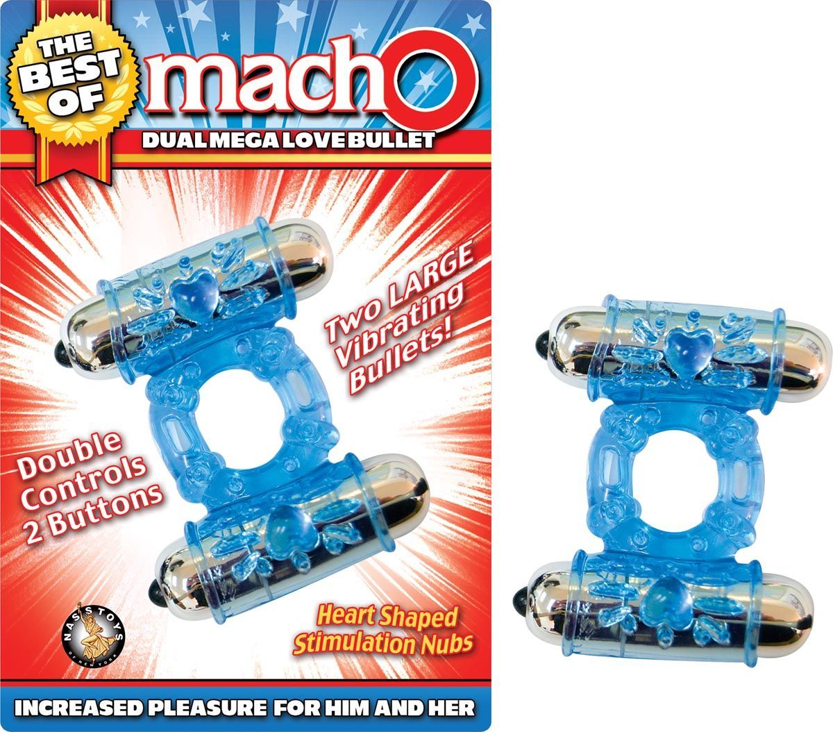 THE BEST OF MACHO DUAL MEGA LOVE BULLET-BLUE - #2750