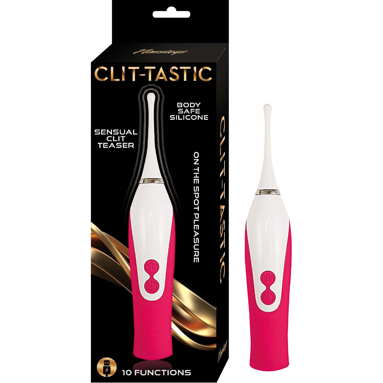CLIT-TASTIC SENSUAL CLIT TEASER-ROSE RED - #3159