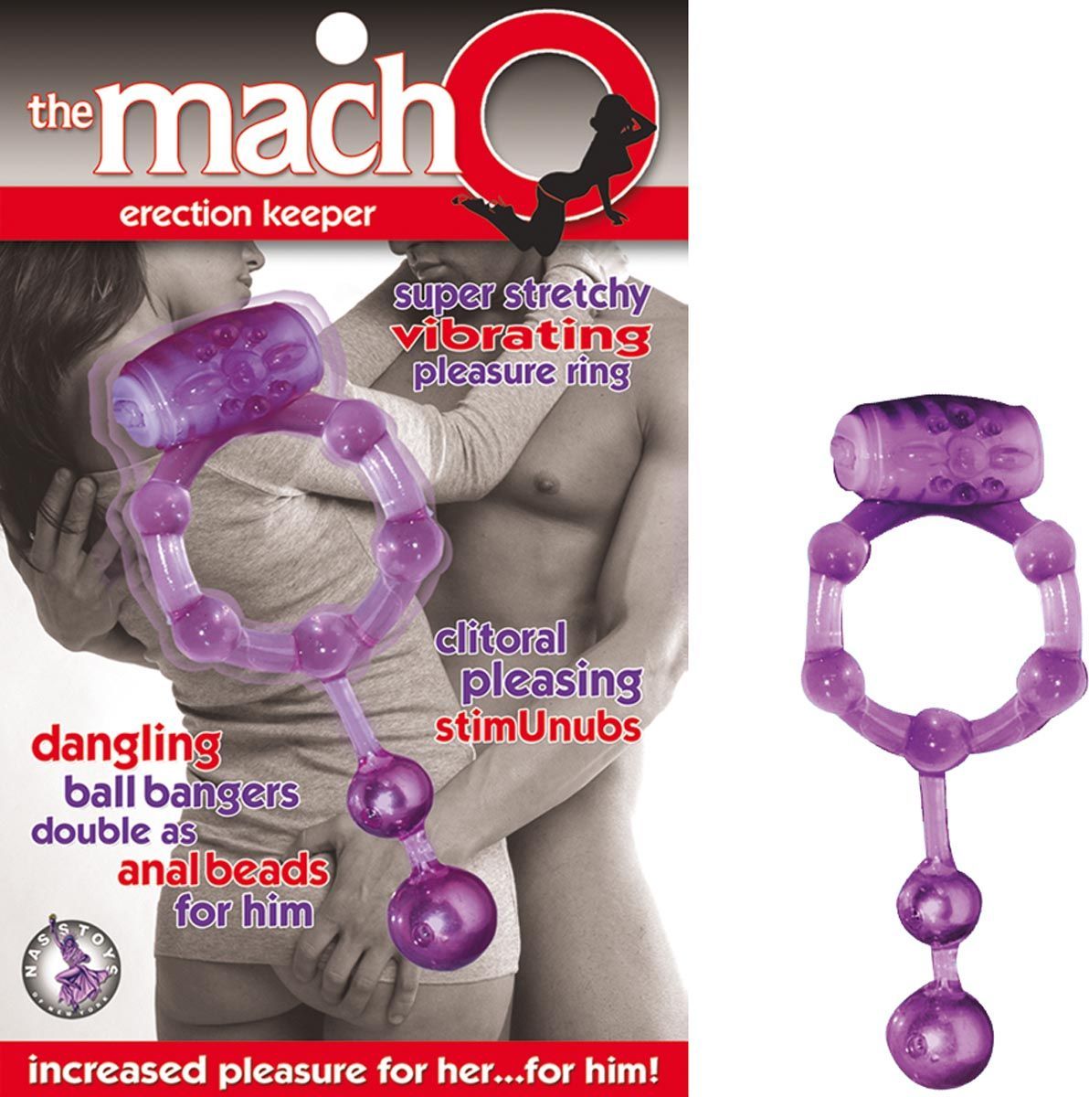 THE MACHO ERECTION KEEPER-PURPLE - #1915-2