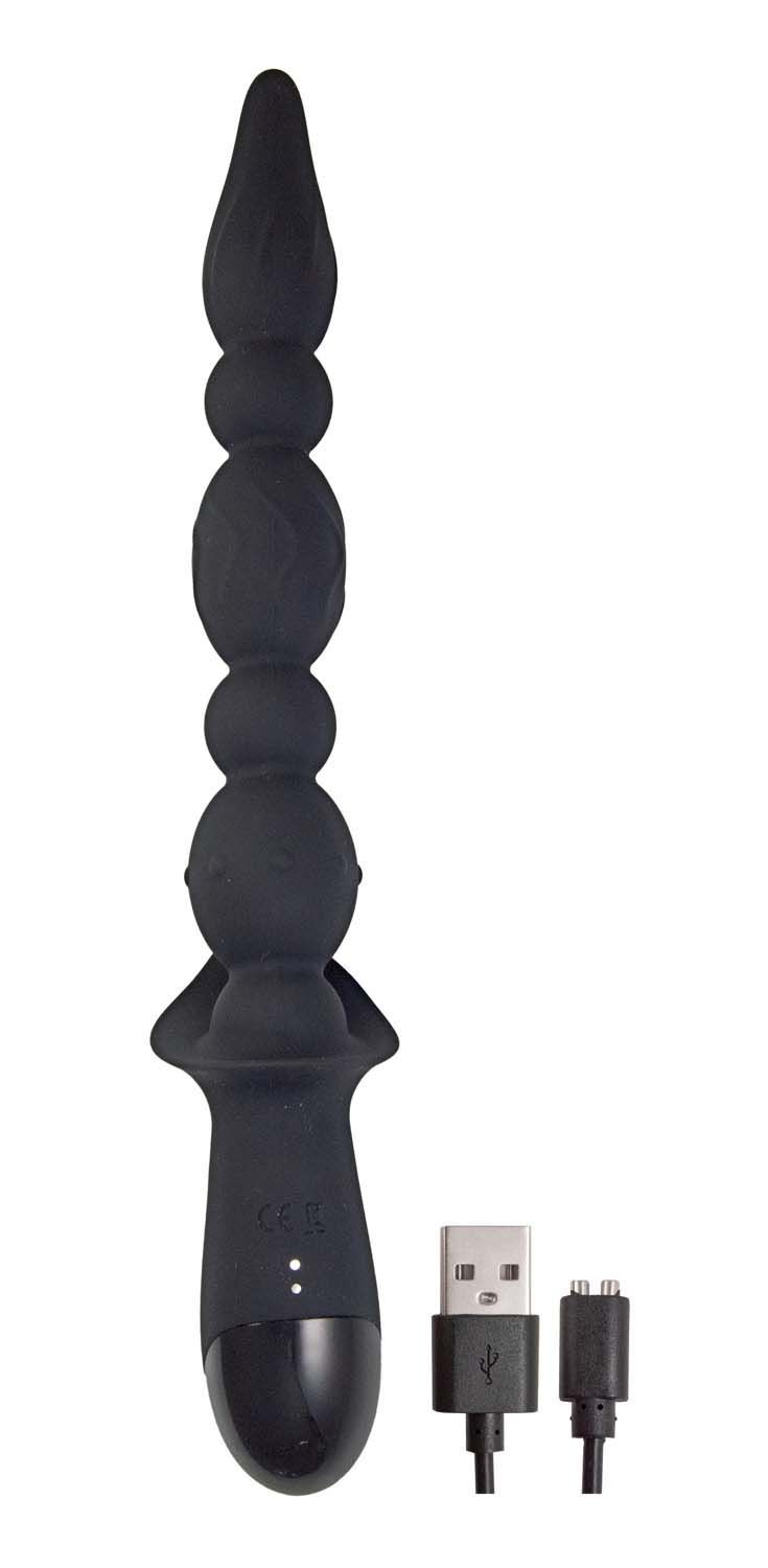 VIBRATING BUTTFUK VIBRATING ANAL WAND-BLACK - #3135