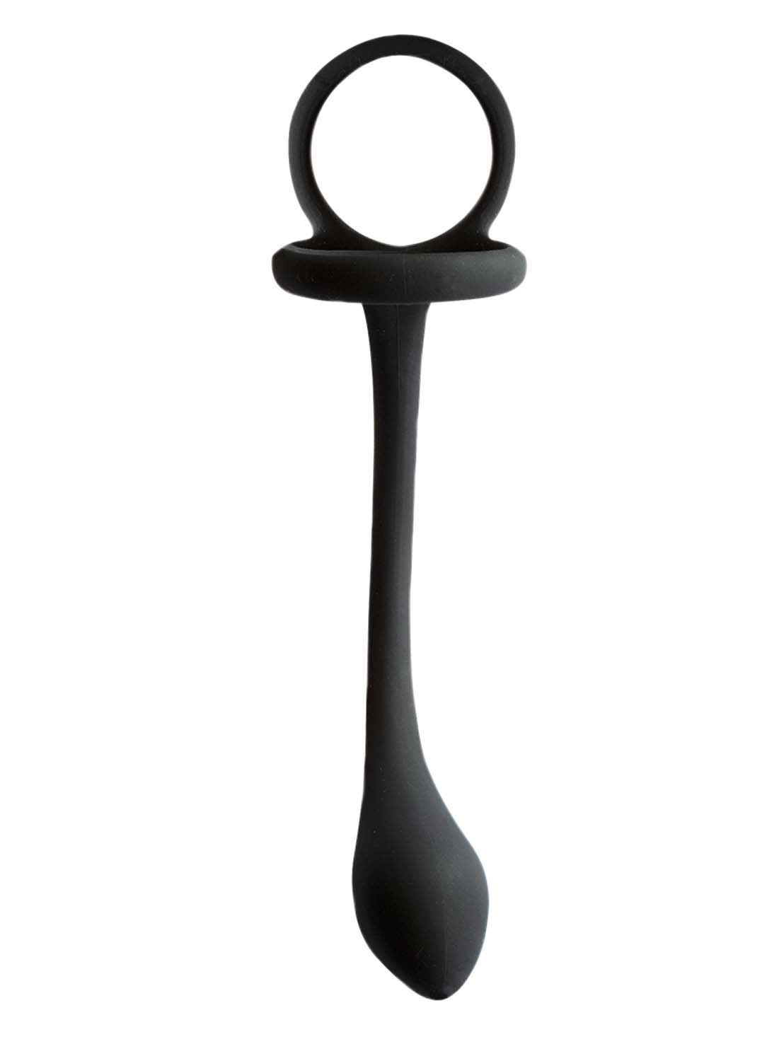 MY COCKRING COCKRING WITH BUTTPLUG-BLACK - #2876