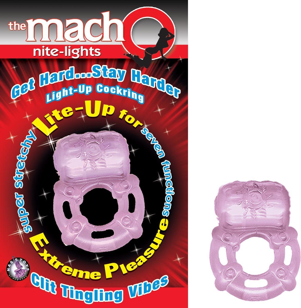 THE MACHO NITE-LIGHTS-PURPLE - #2161-2