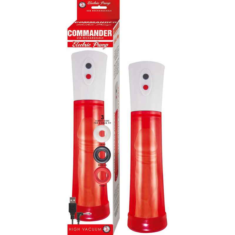 COMMANDER ELECTRIC PUMP-RED - #2827-3