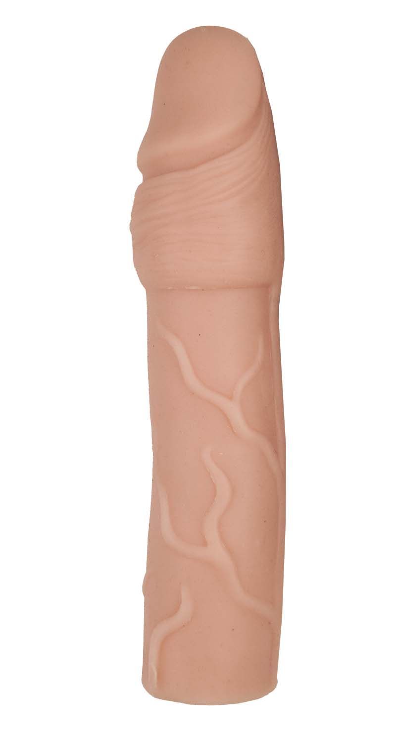 NATURAL REALSKIN PENIS XTENDER -WHITE - #2854-1