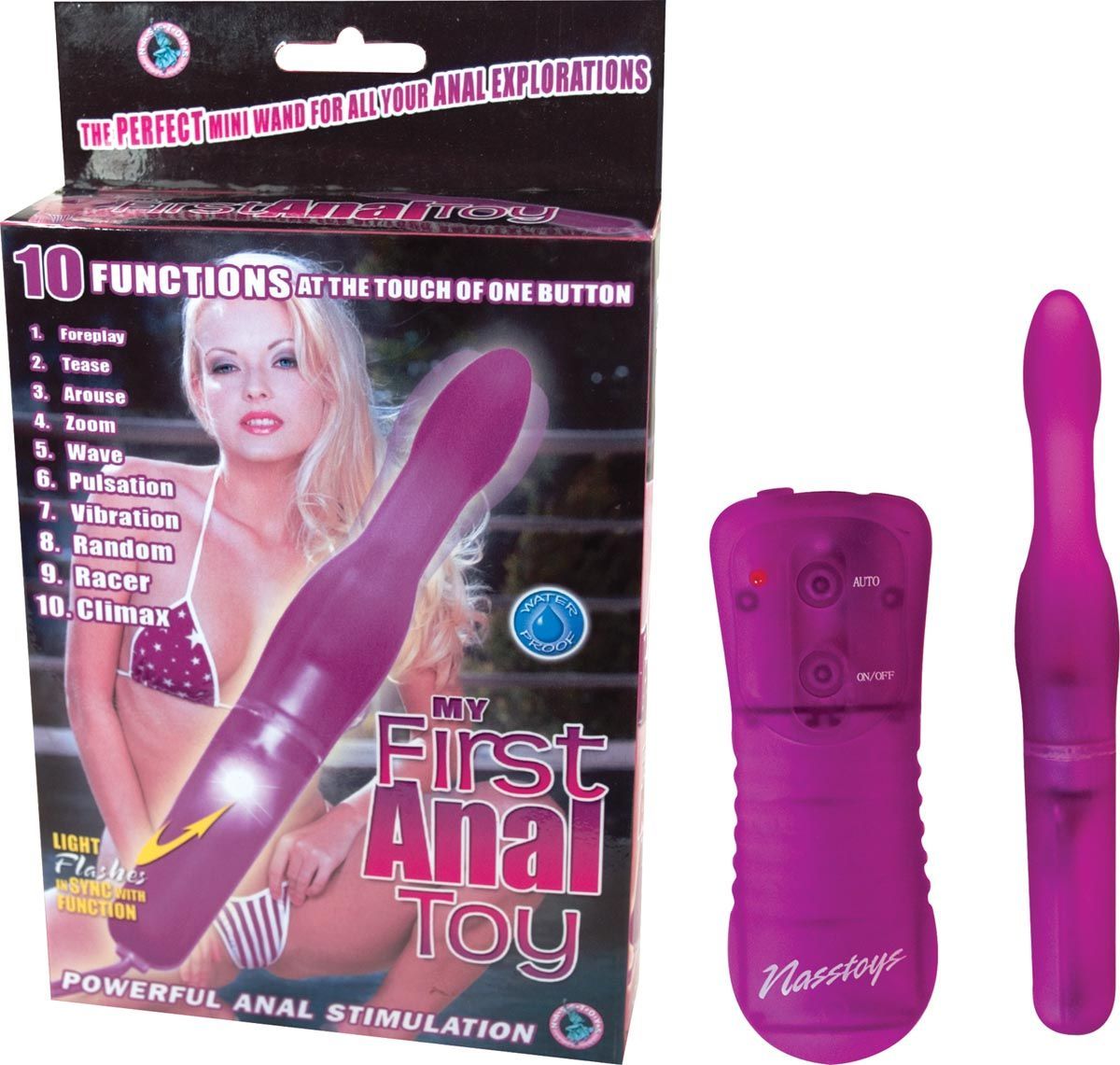 MY 1ST ANAL TOY-PURPLE - #1892-2