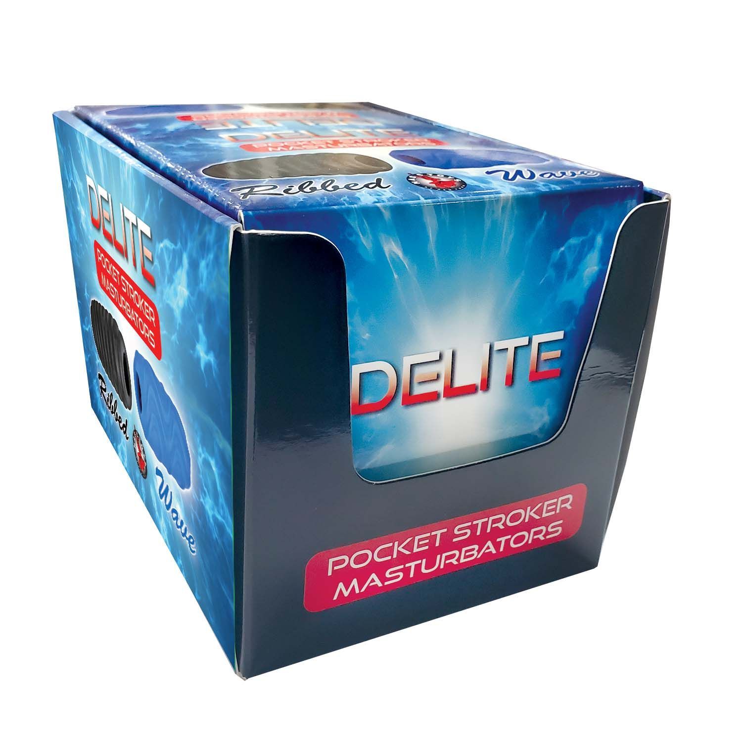 DEELITE POCKET STROKER MASTURBATORS DISPLAY (6 IN A DISPLAY) - #3260