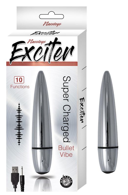 EXCITER SUPER CHARGED BULLET VIBE-SILVER - #3011-1