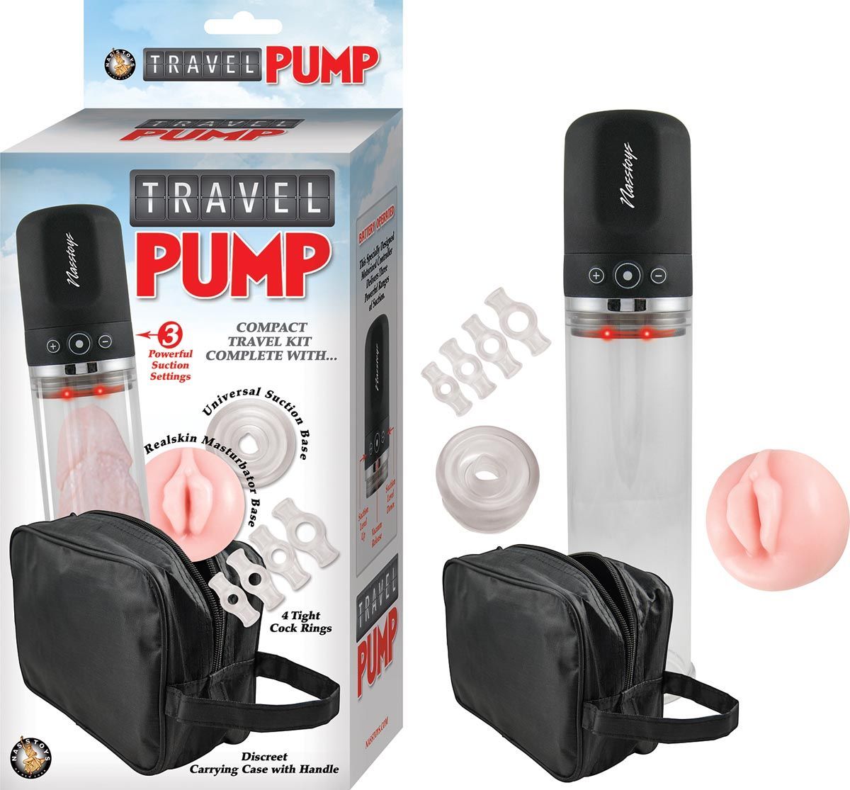 TRAVEL PUMP - CLEAR - #2558