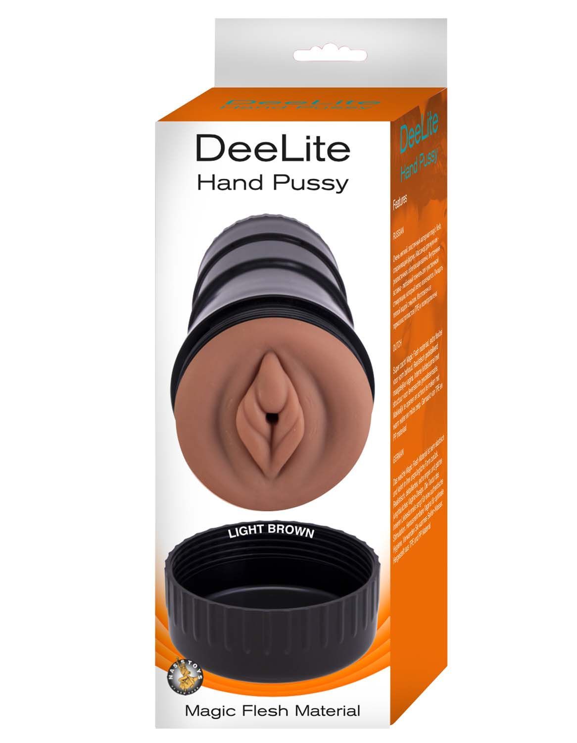 DEE LITE HAND PUSSY-LIGHT BROWN - #3082-1
