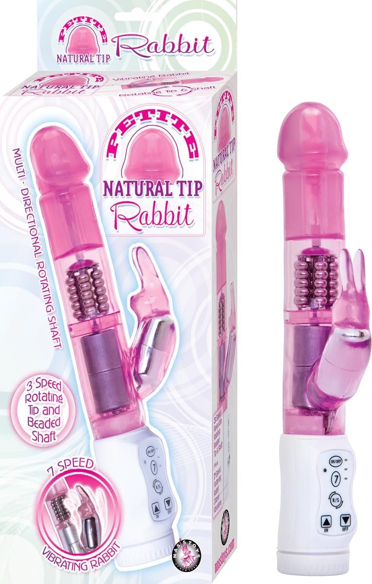 PETITE NATURAL TIP RABBIT - PINK - #2414-1