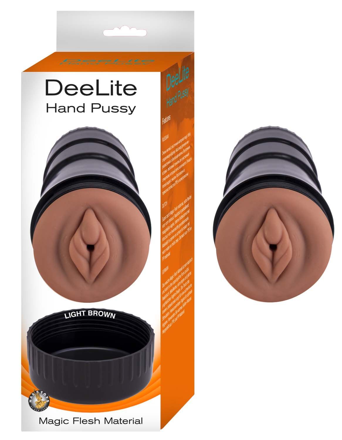 DEE LITE HAND PUSSY-LIGHT BROWN - #3082-1