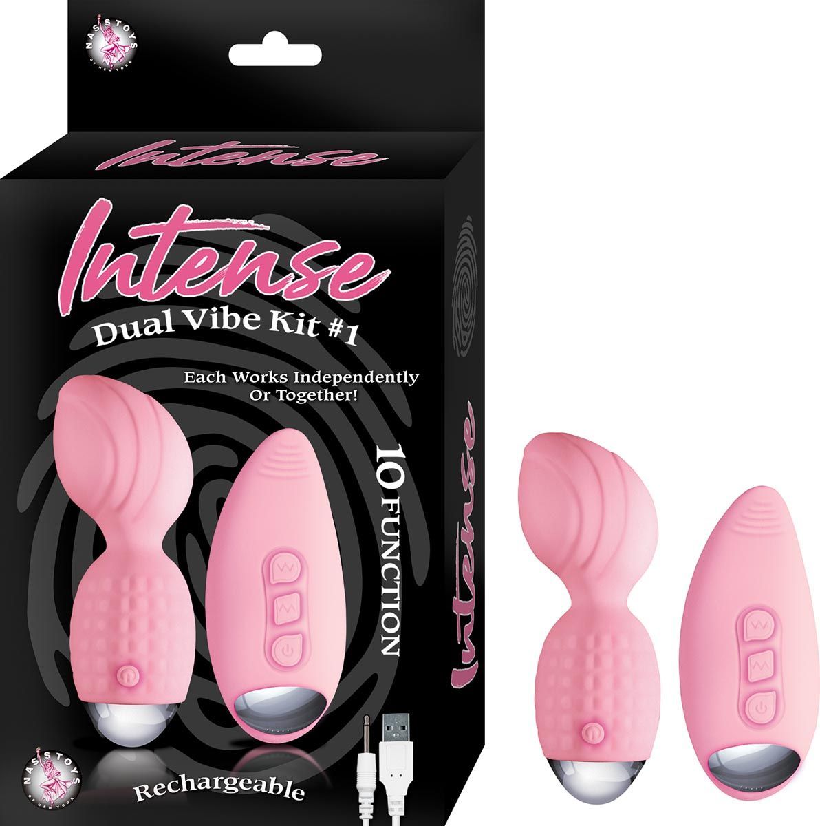 INTENSE DUAL VIBE KIT #1-PINK - #2834