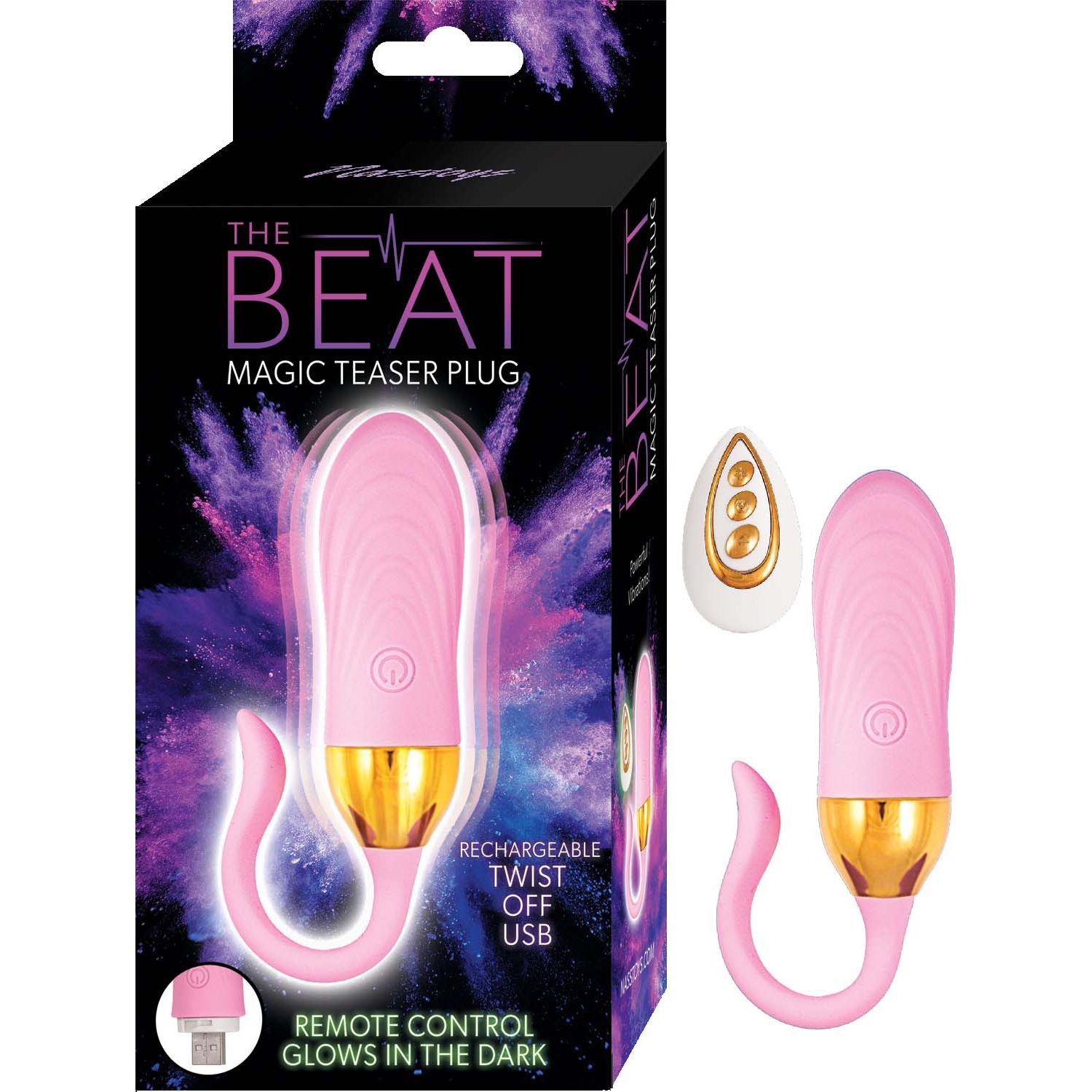THE BEAT MAGIC TEASER PLUG-PINK - #3153-1