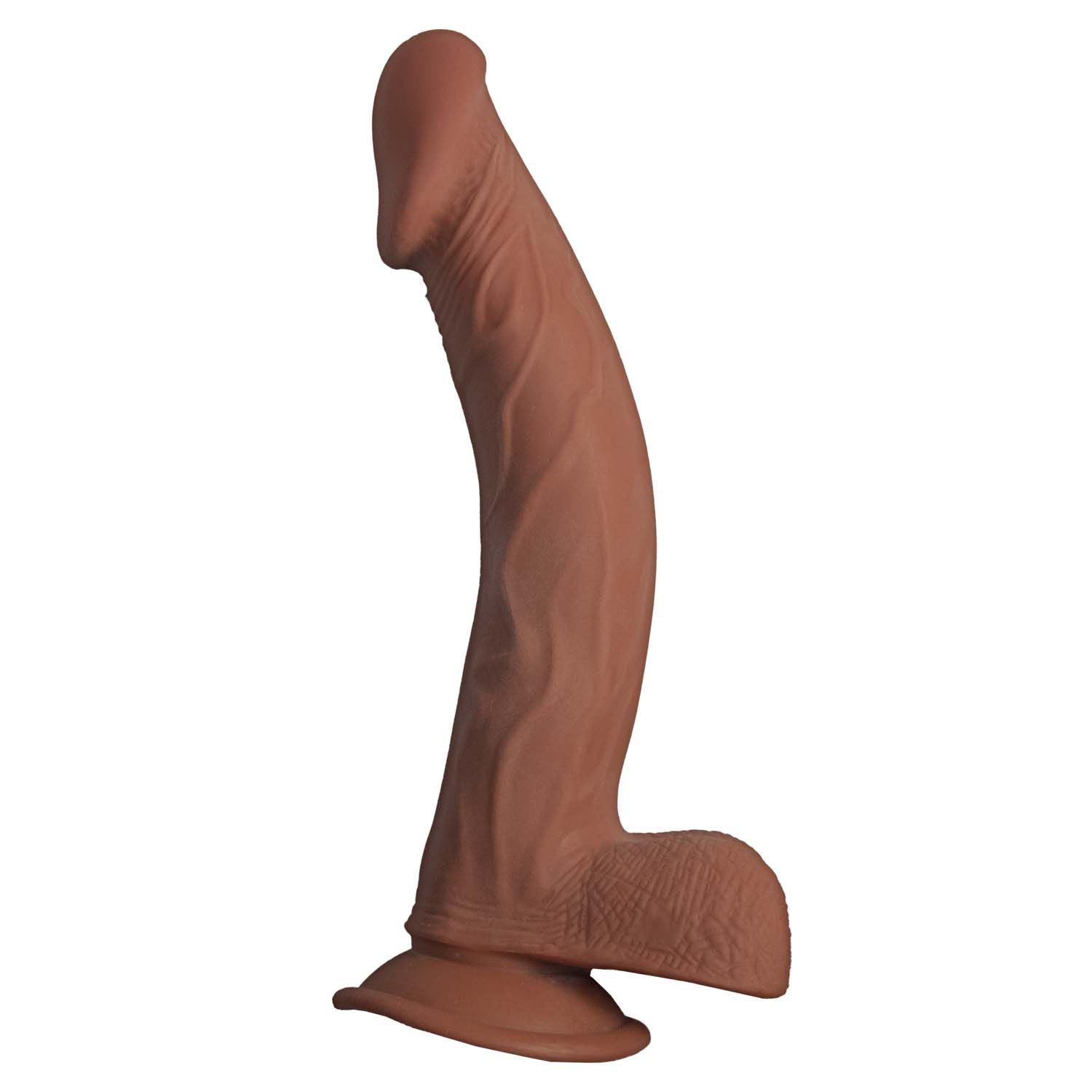 REALCOCKS DUAL LAYERED 9&quot;-BROWN - #3092-2