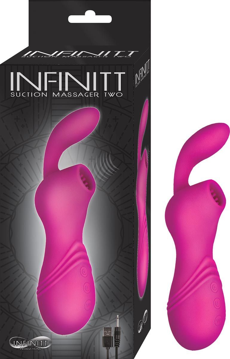 INFINITT SUCTION MASSAGER TWO-PINK - #2825-1