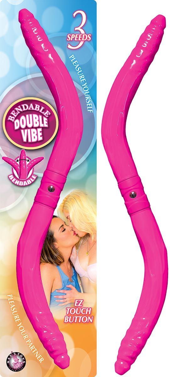 BENDABLE DOUBLE VIBE-PINK - #2717-1