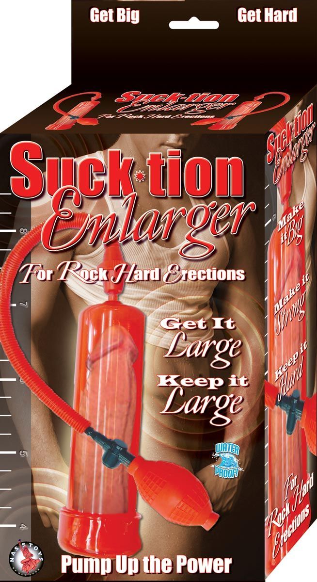 SUCK*TION ENLARGER-RED - #2213-1