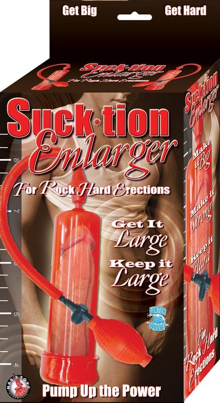 SUCK*TION ENLARGER-RED - #2213-1