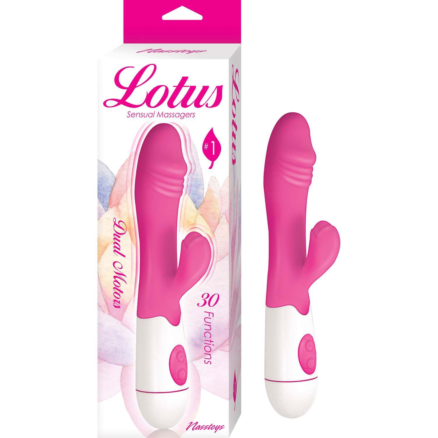 LOTUS SENSUAL MASSAGERS #1-PINK - #3014-1