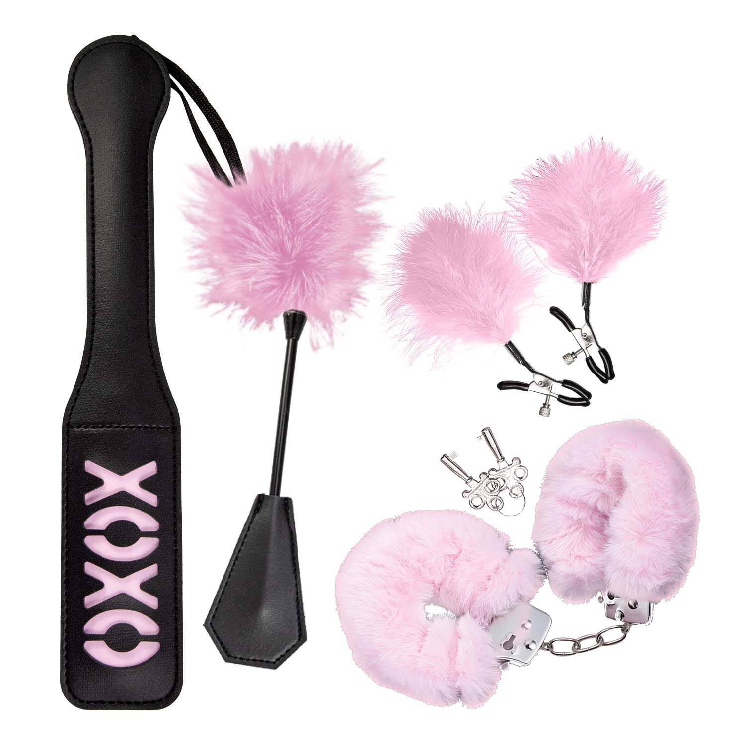 BONDAGE BY NASSTOYS NAUGHTY IN PINK-BLACK &amp; PINK - #3245