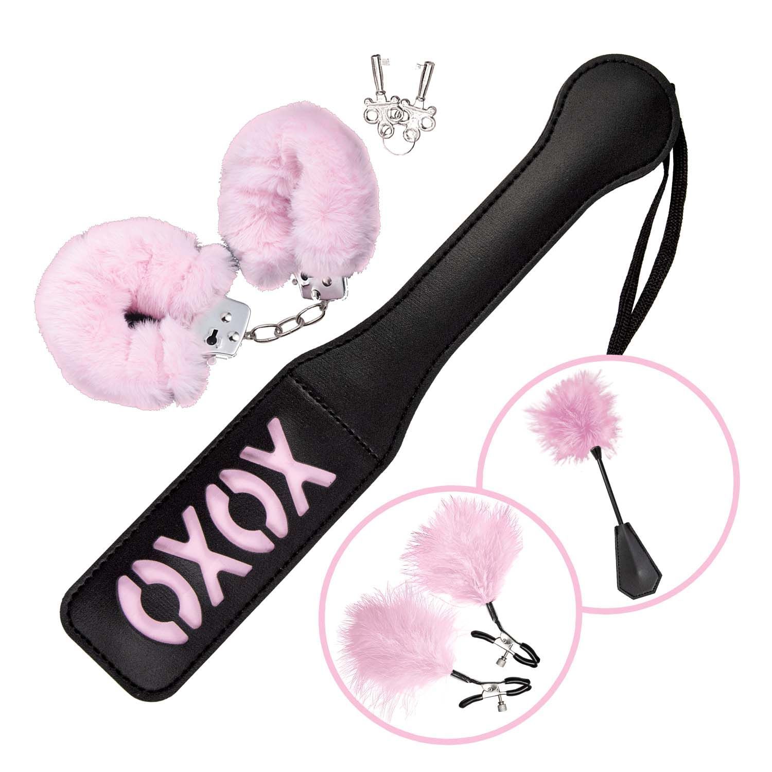 BONDAGE BY NASSTOYS NAUGHTY IN PINK-BLACK &amp; PINK - #3245
