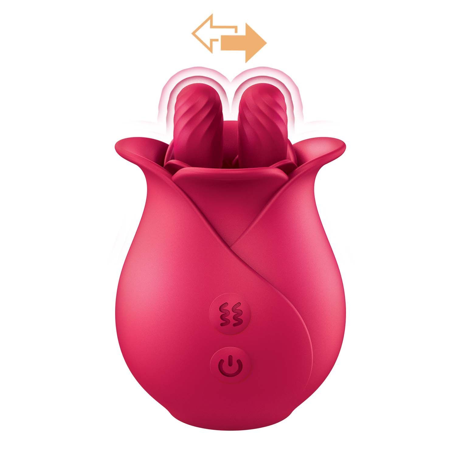 CLIT-TASTIC TULIP FINGER MASSAGER-RED - #3162-1