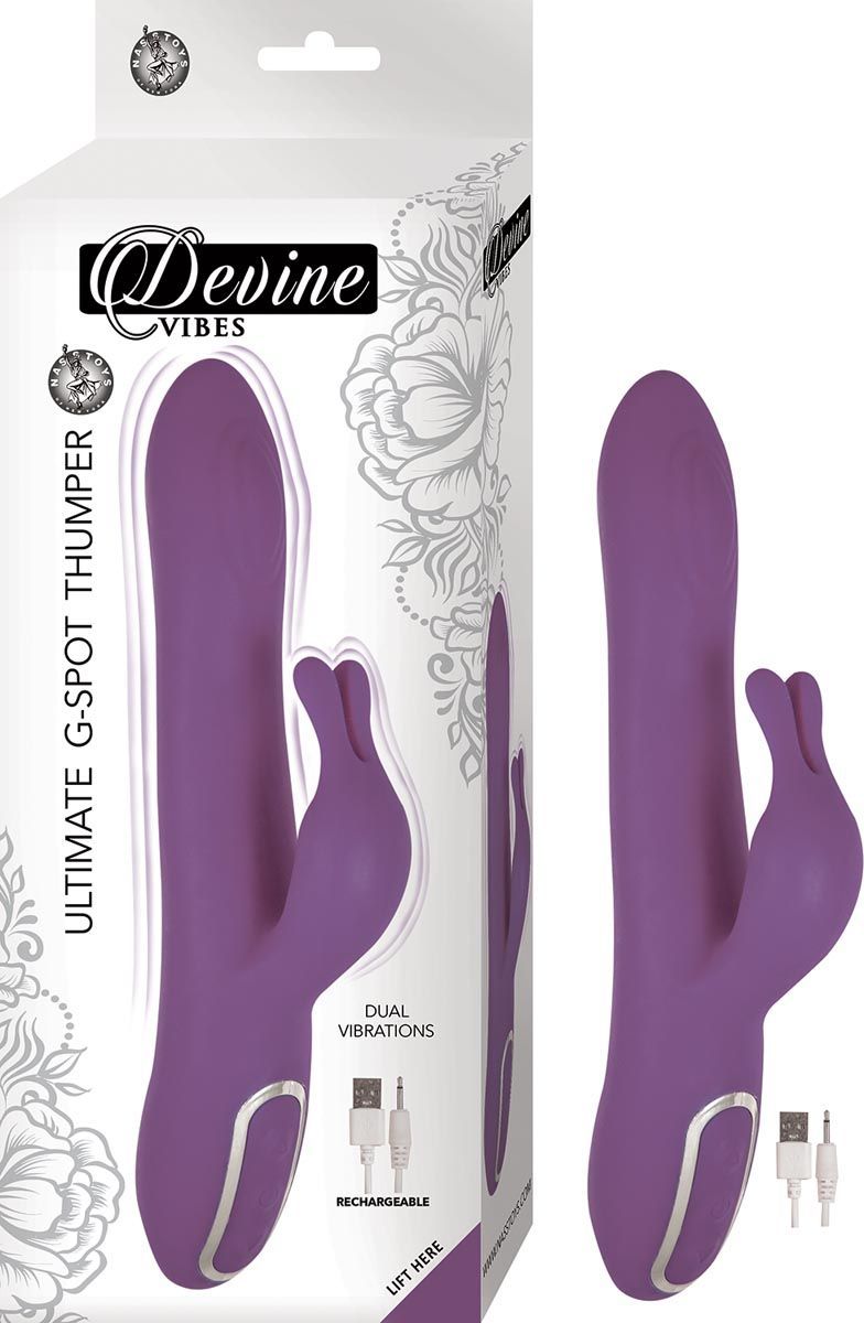 DEVINE VIBES ULTIMATE G-SPOT THUMPER-PURPLE - #2925-2
