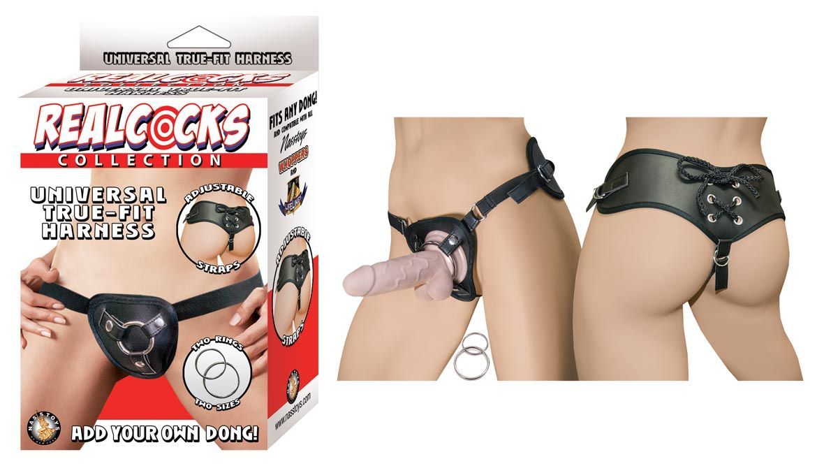 UNIVERSAL TRUE-FIT HARNESS-BLACK - #2808
