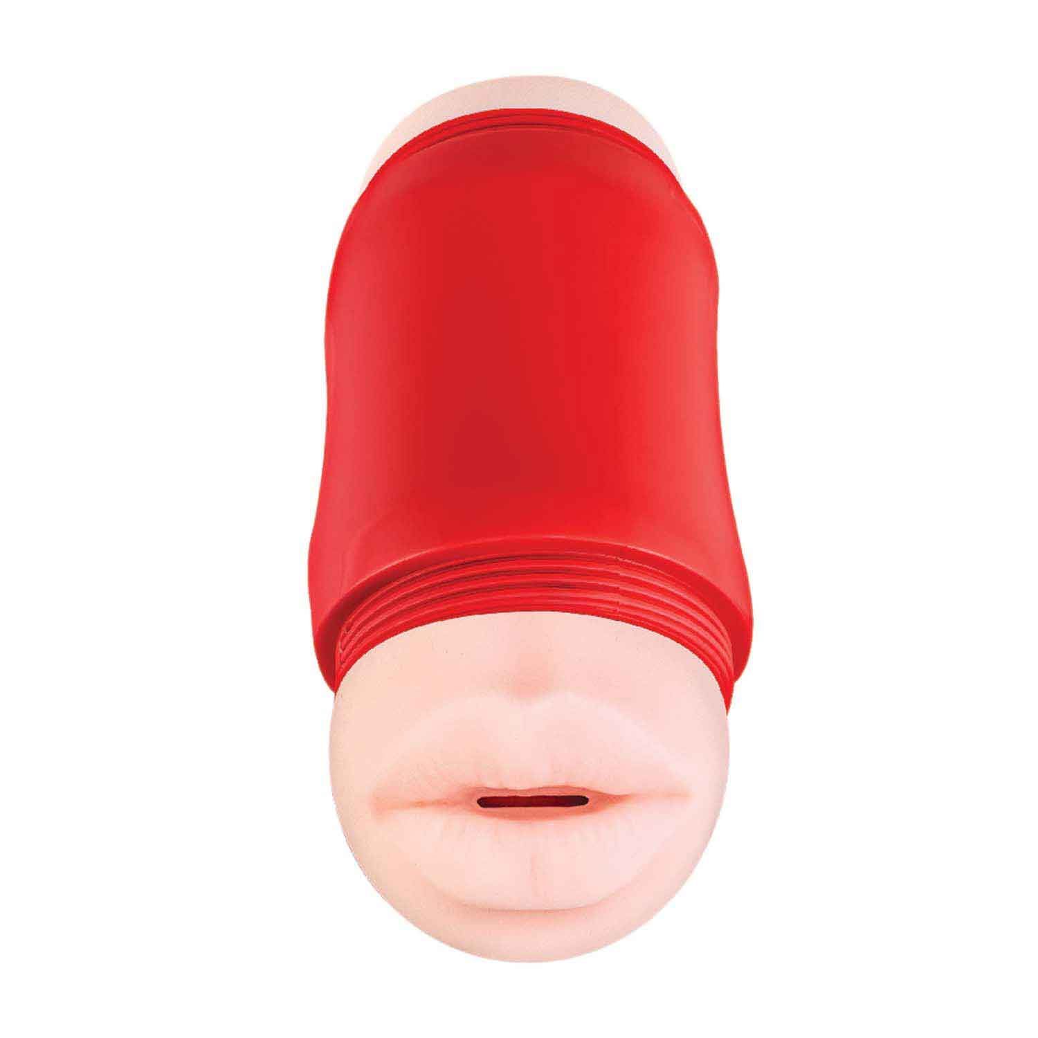 DELITE TWO WAYS MOUTH &amp; VAGINA-WHTE - #3179
