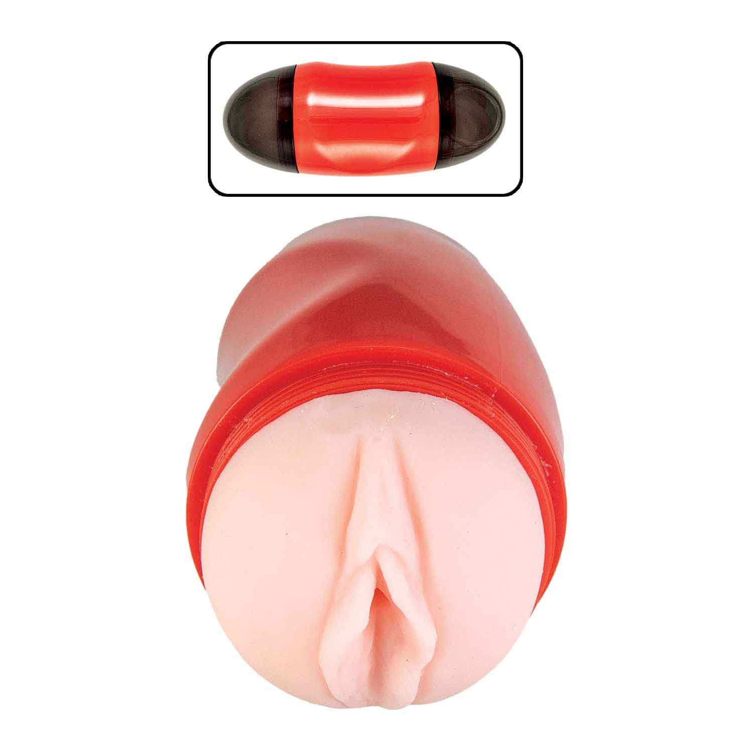 DELITE TWO WAYS MOUTH &amp; VAGINA-WHTE - #3179