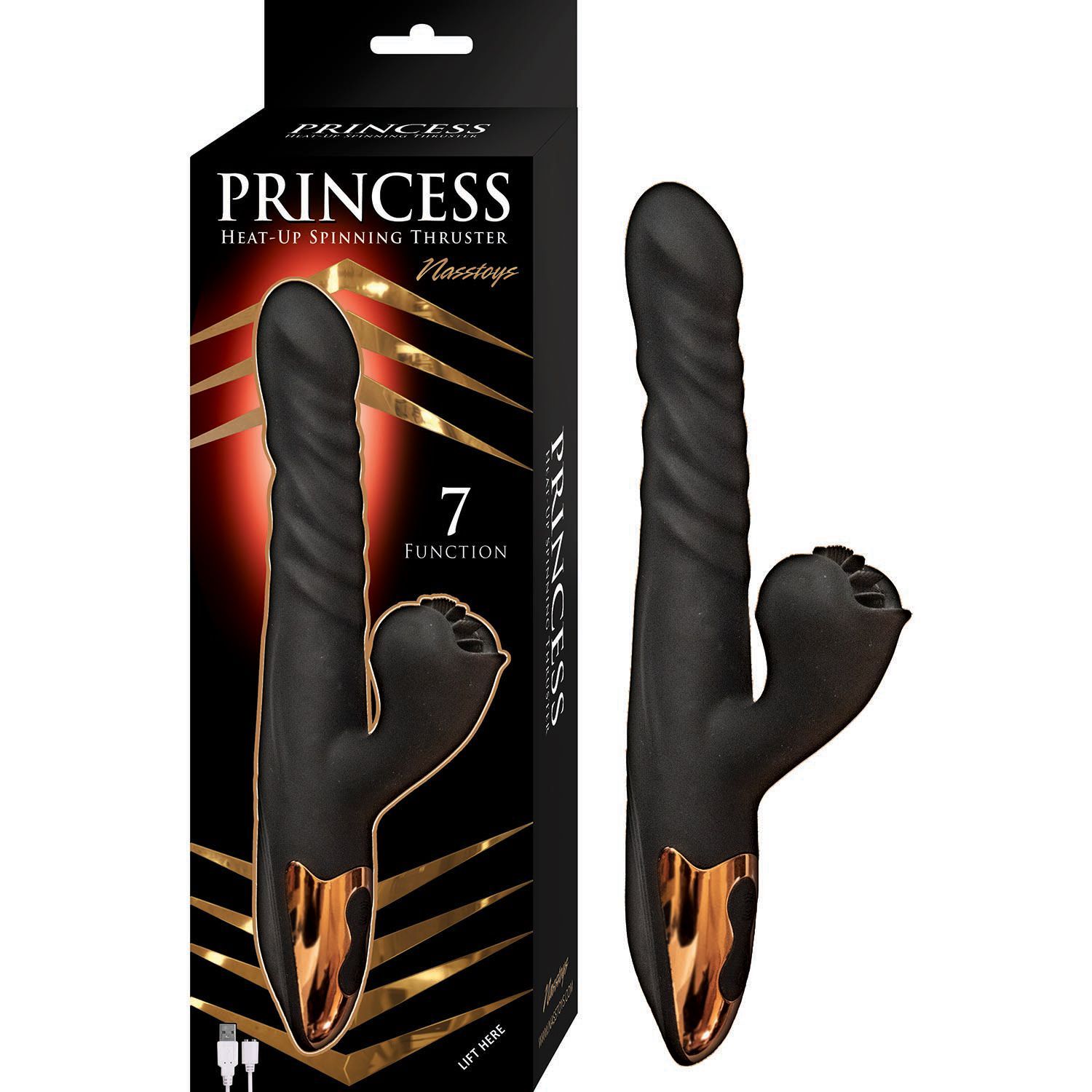 PRINCESS HEAT-UP SPINNING THRUSTER-BLACK - #3002