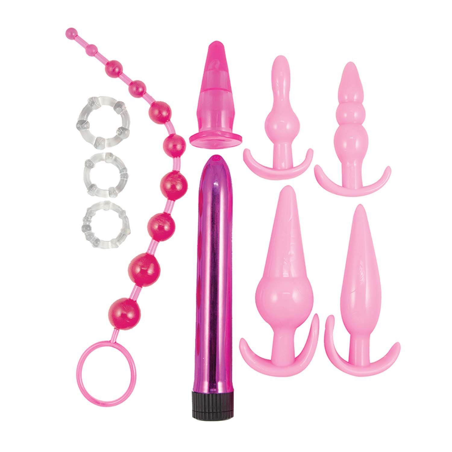 PINK ELITE COLLECTION ANAL PLAY KIT-PINK - #3063