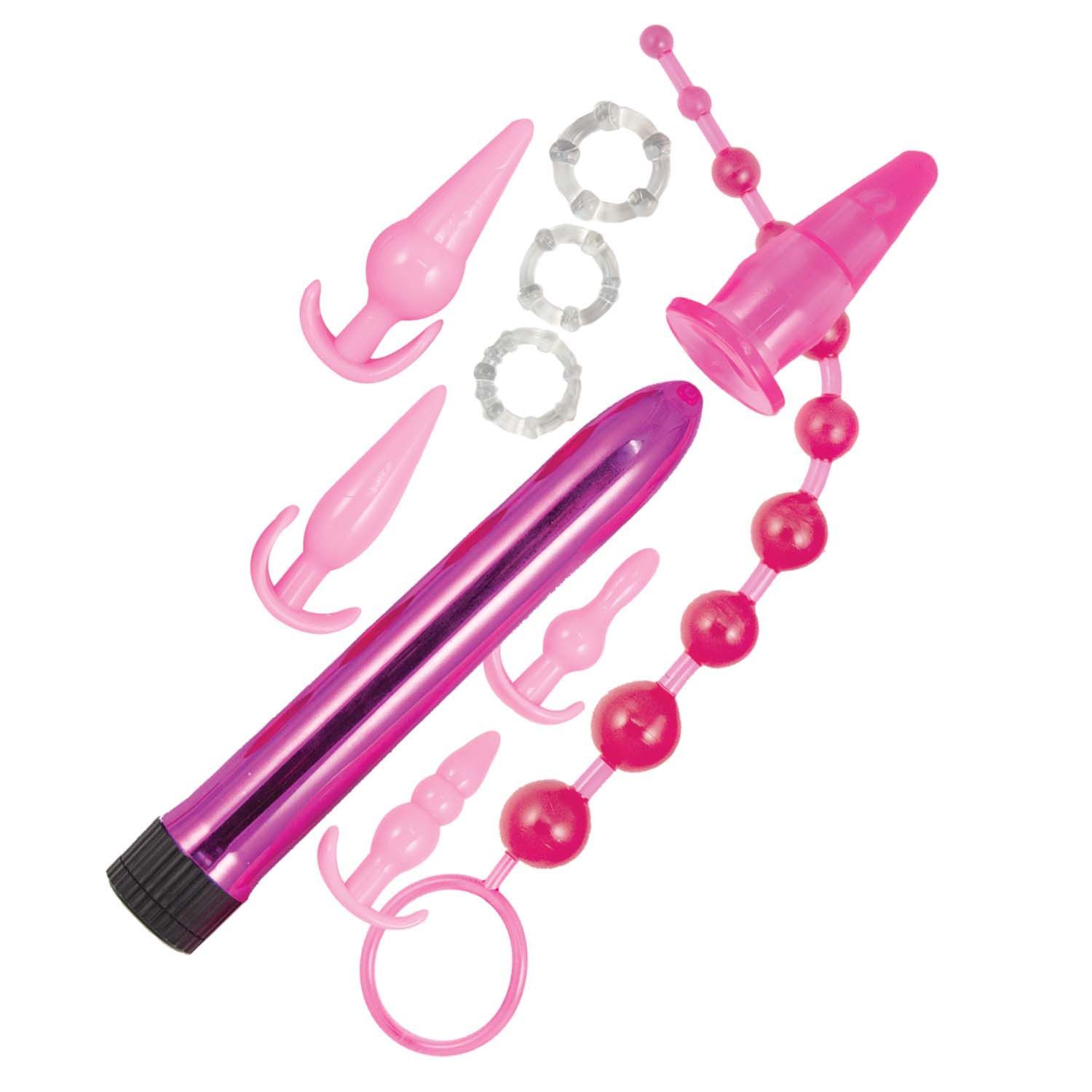 PINK ELITE COLLECTION ANAL PLAY KIT-PINK - #3063