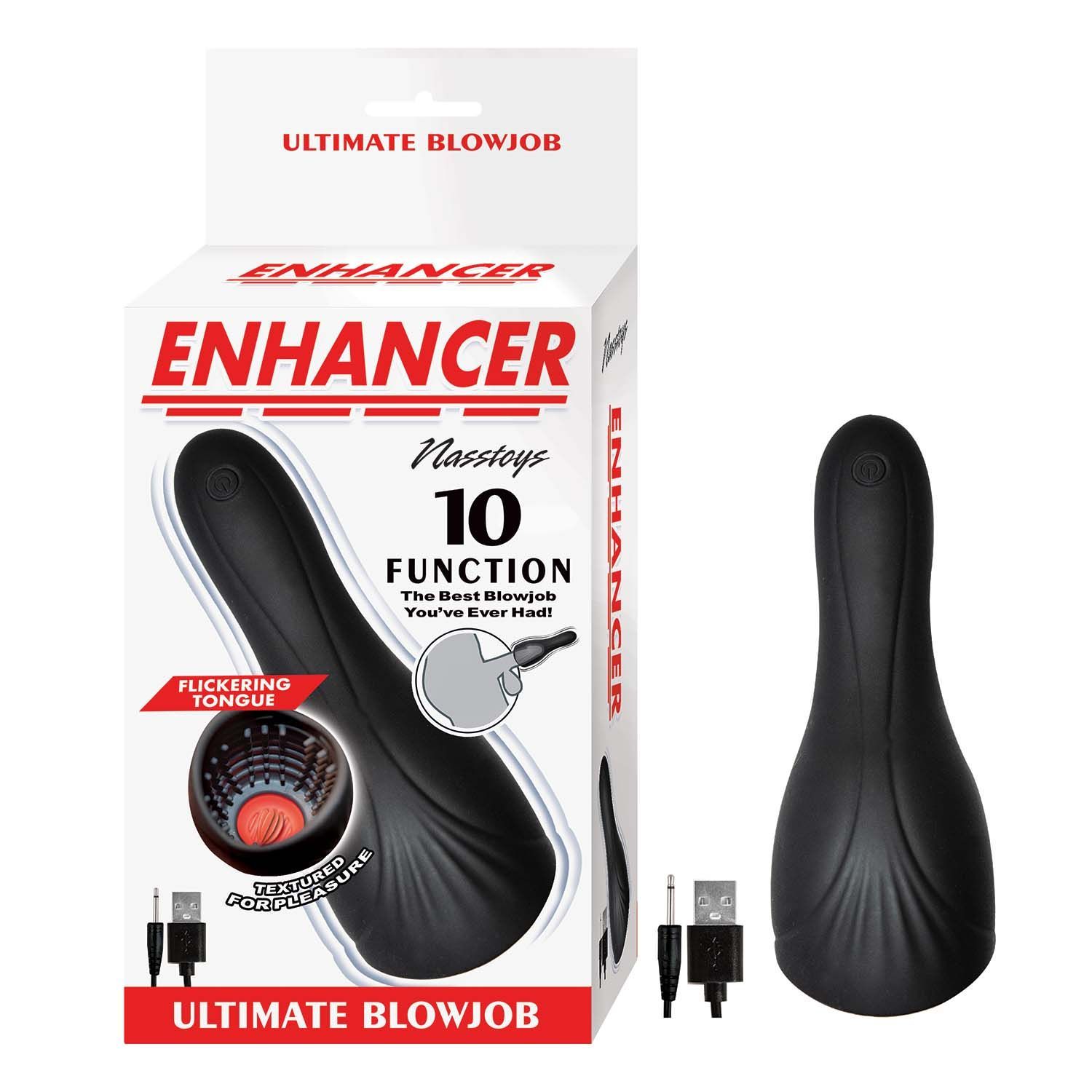 ENHANCER ULTIMATE BLOW JOB-BLACK - #3052