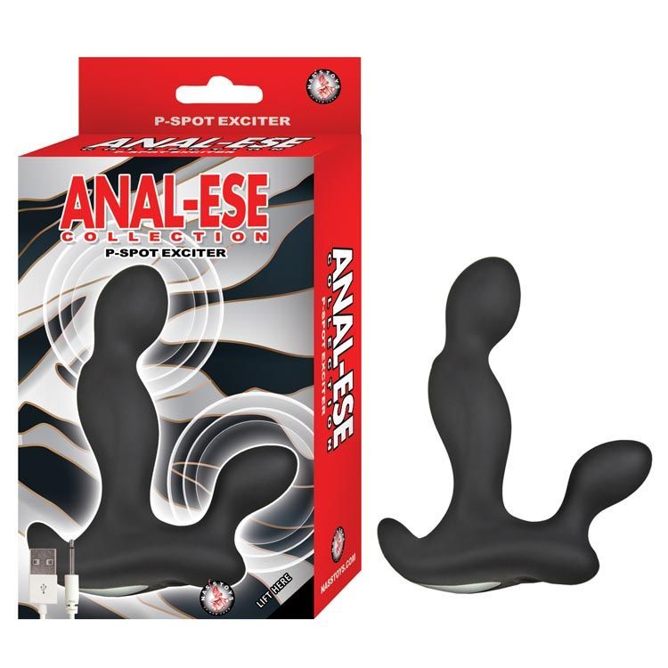 ANAL-ESE COLLECTION P-SPOT EXCITER-BLACK - #2966-2