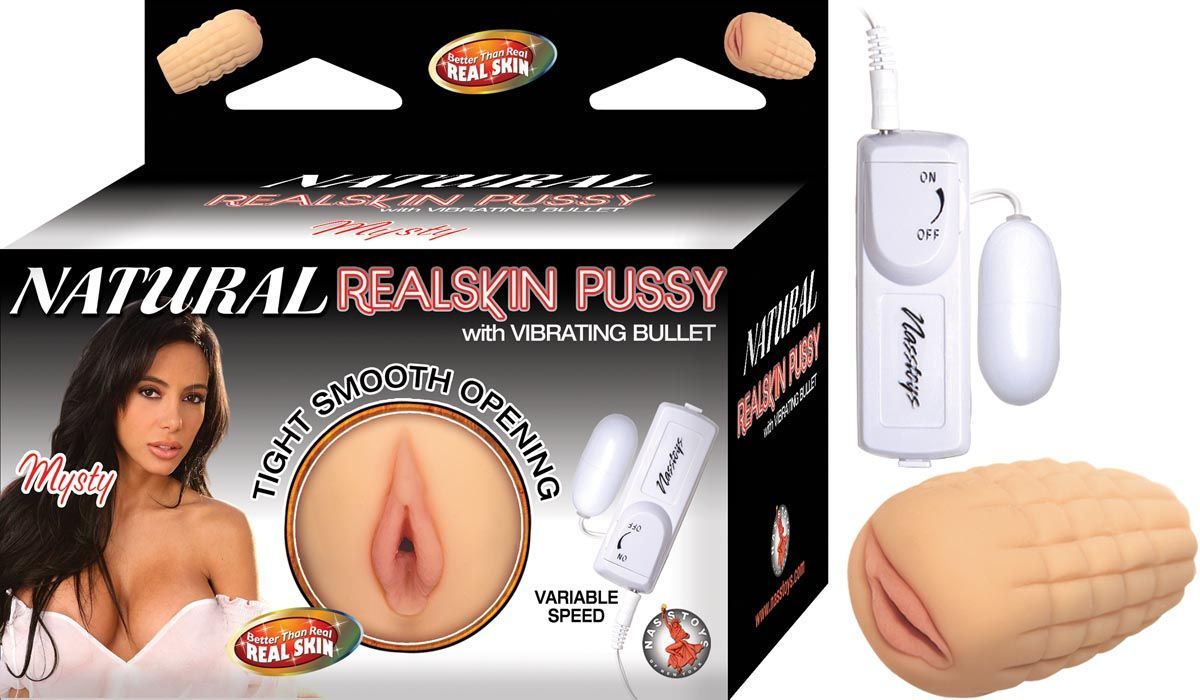 NATURAL REALSKIN PUSSY MYSTY-WHITE - #2675