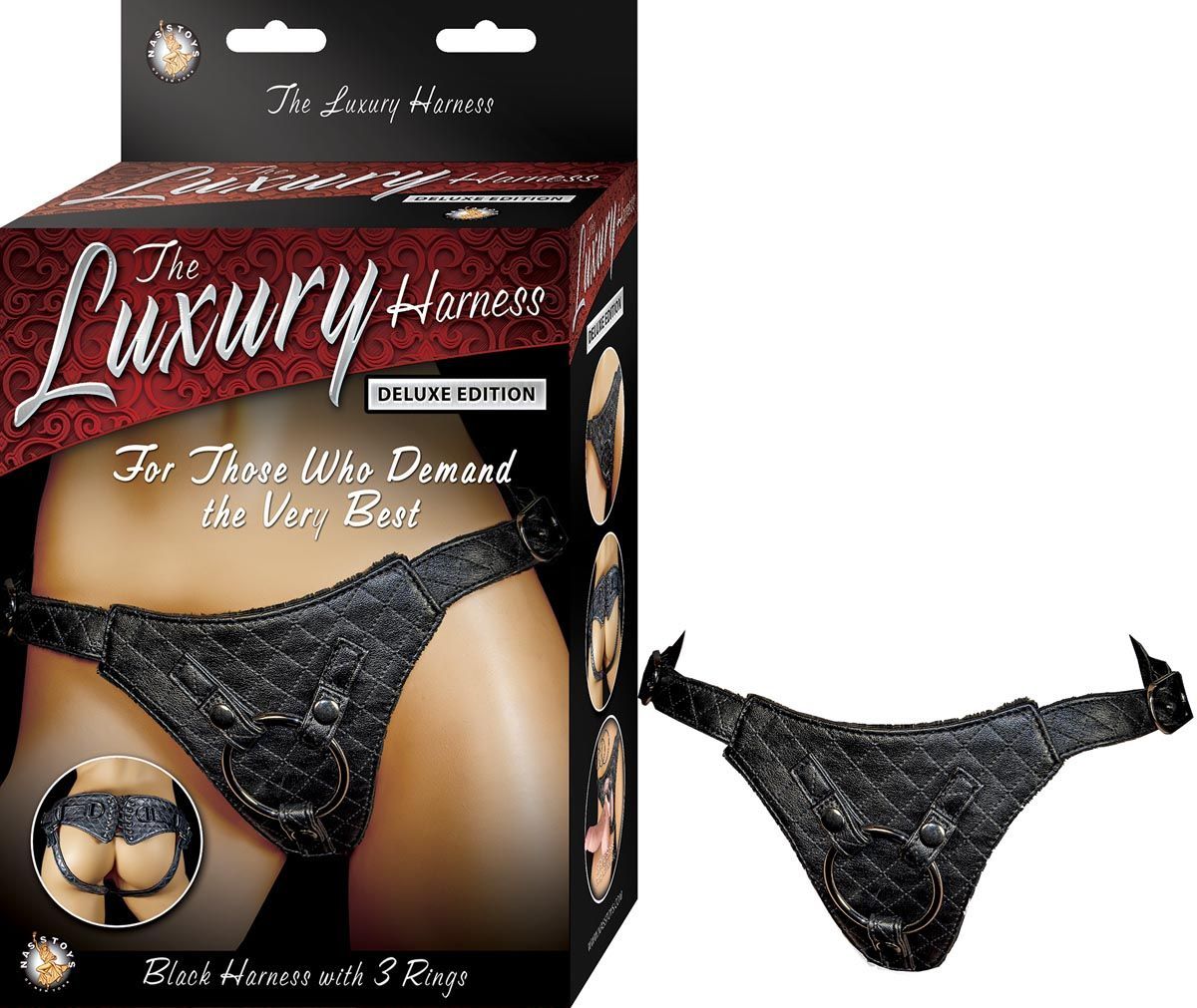 THE LUXURY HARNESS DELUXE EDITION-BLACK - #2893-2